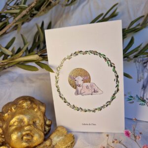 Signet - Agneau couronné