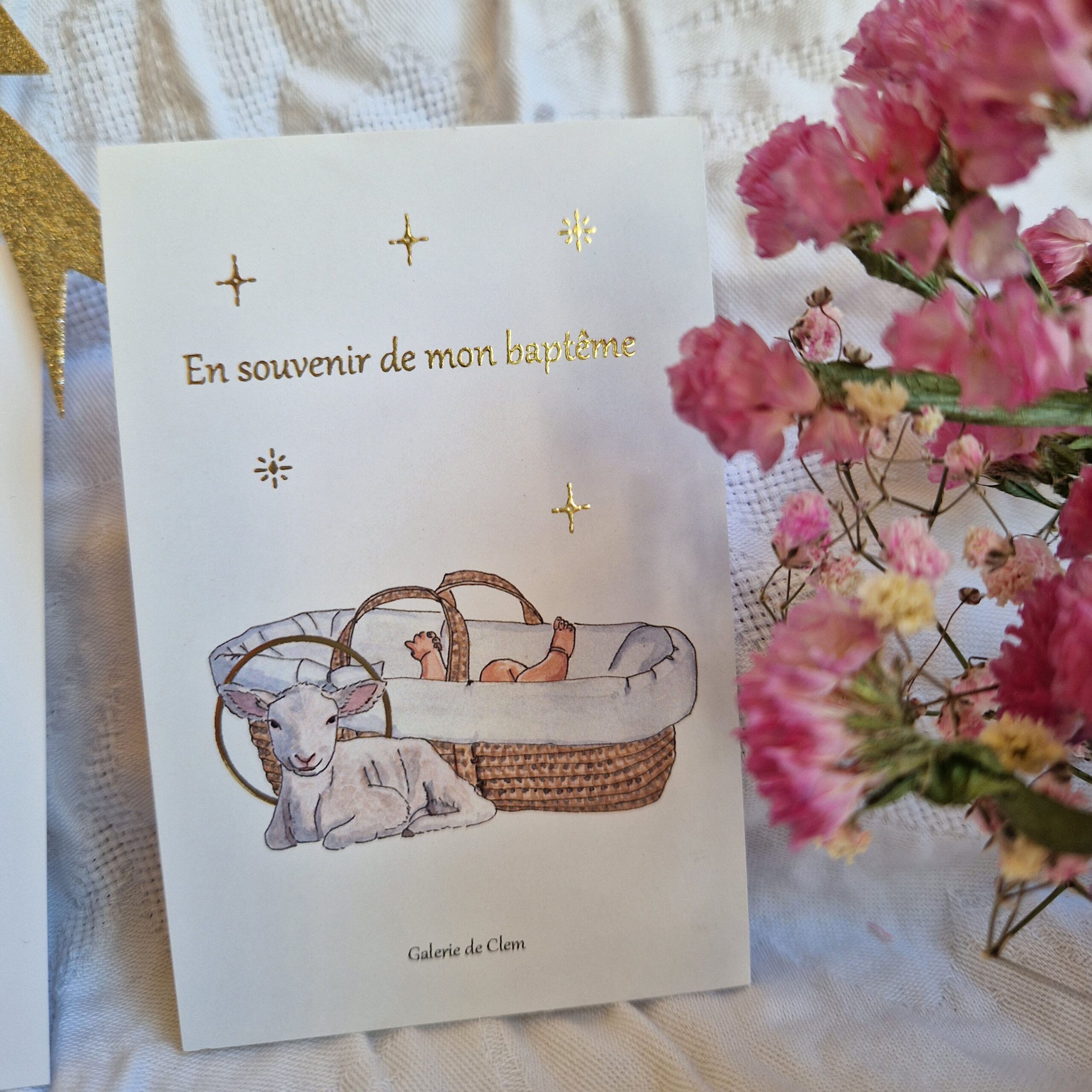 Signet – Agneau Baptême